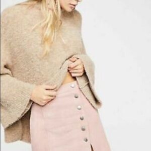 Understated Suede Mini Skirt